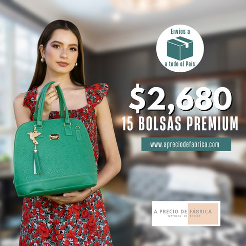 Paquete 15 Bolsas Premium